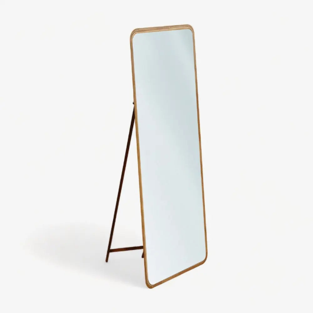 MIA | מראה מלבנית מעץ אלון - ZVZstyle