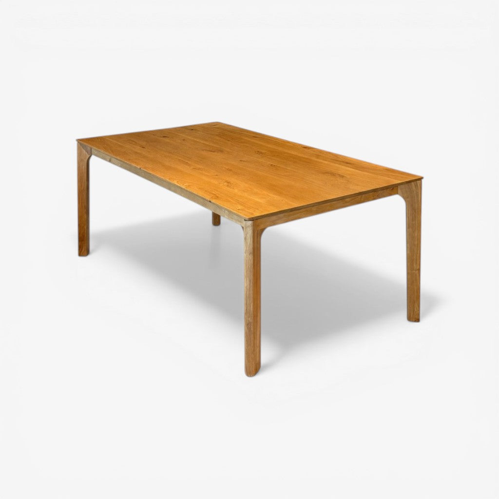 SIVERA | שולחן אוכל מעץ מלא נפתח