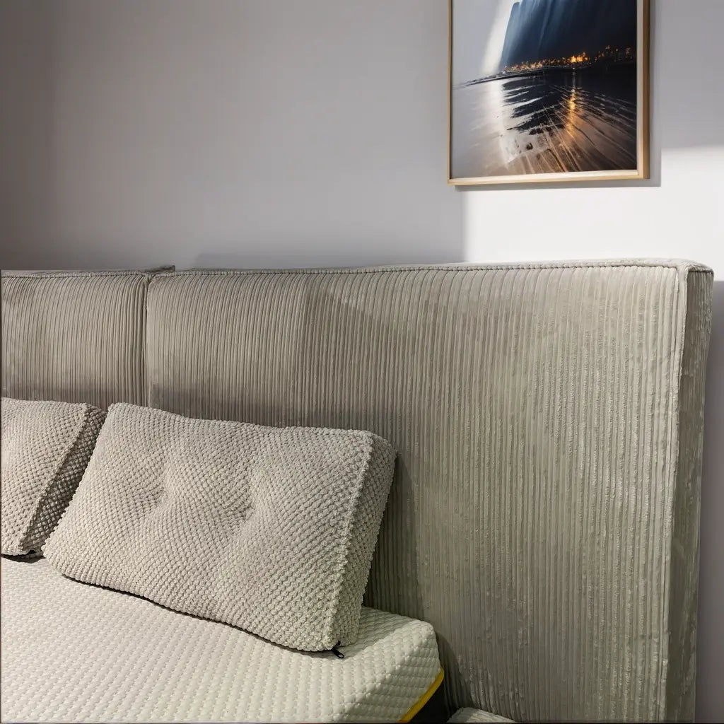 DINA | מיטה מודרנית רכה - ZVZstyle