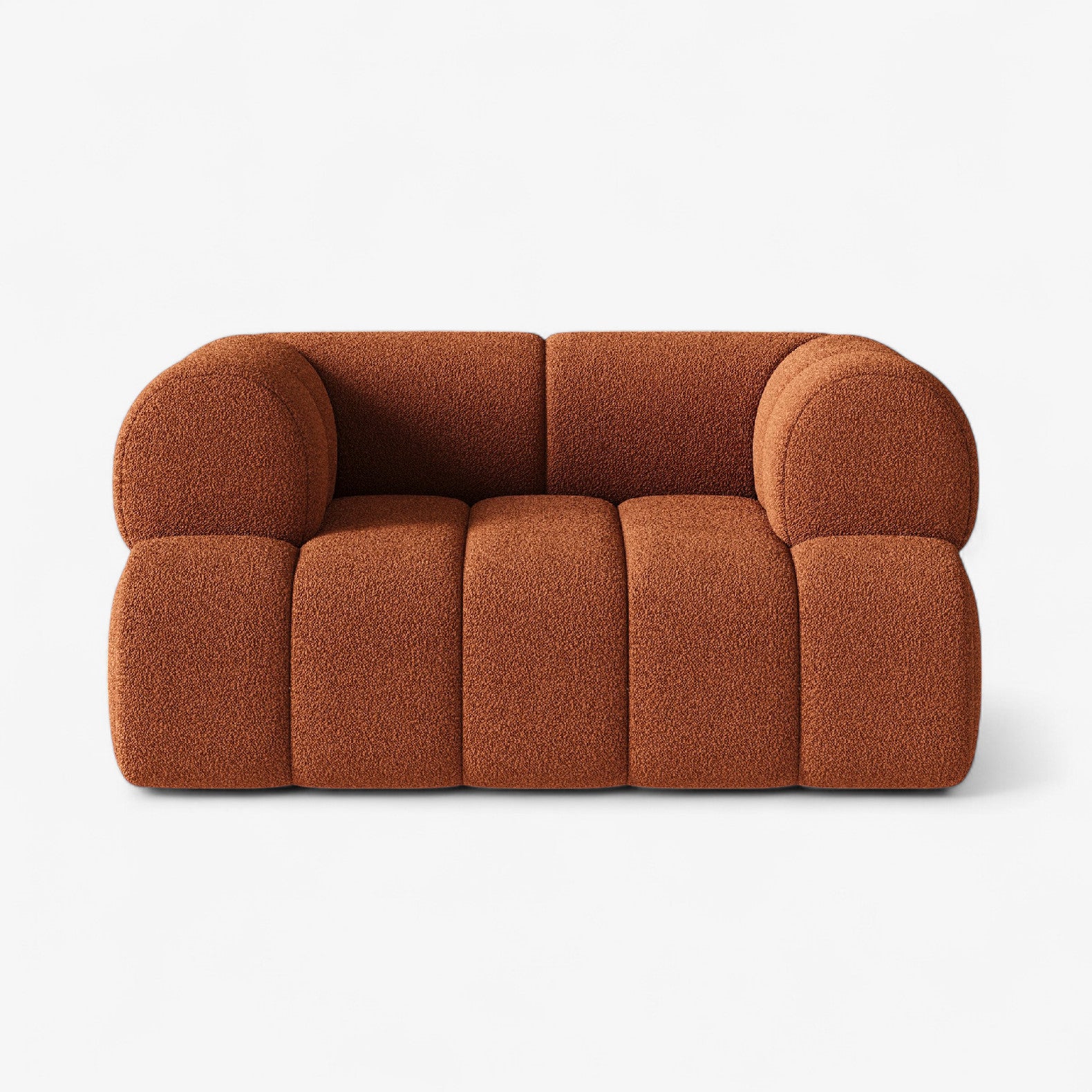 KOSTO | כורסא מעוצבת מבד בוקלה