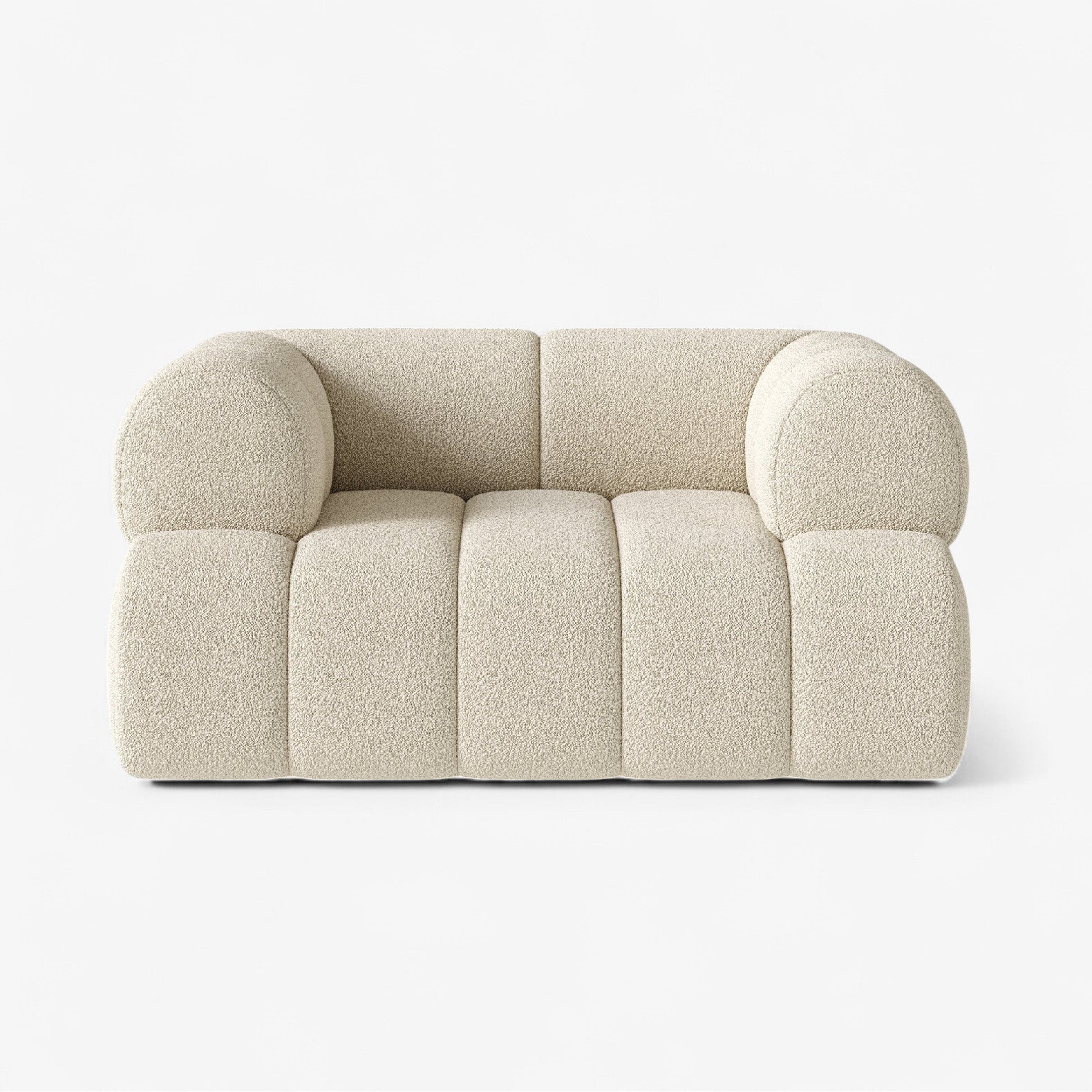 KOSTO | כורסא מעוצבת מבד בוקלה