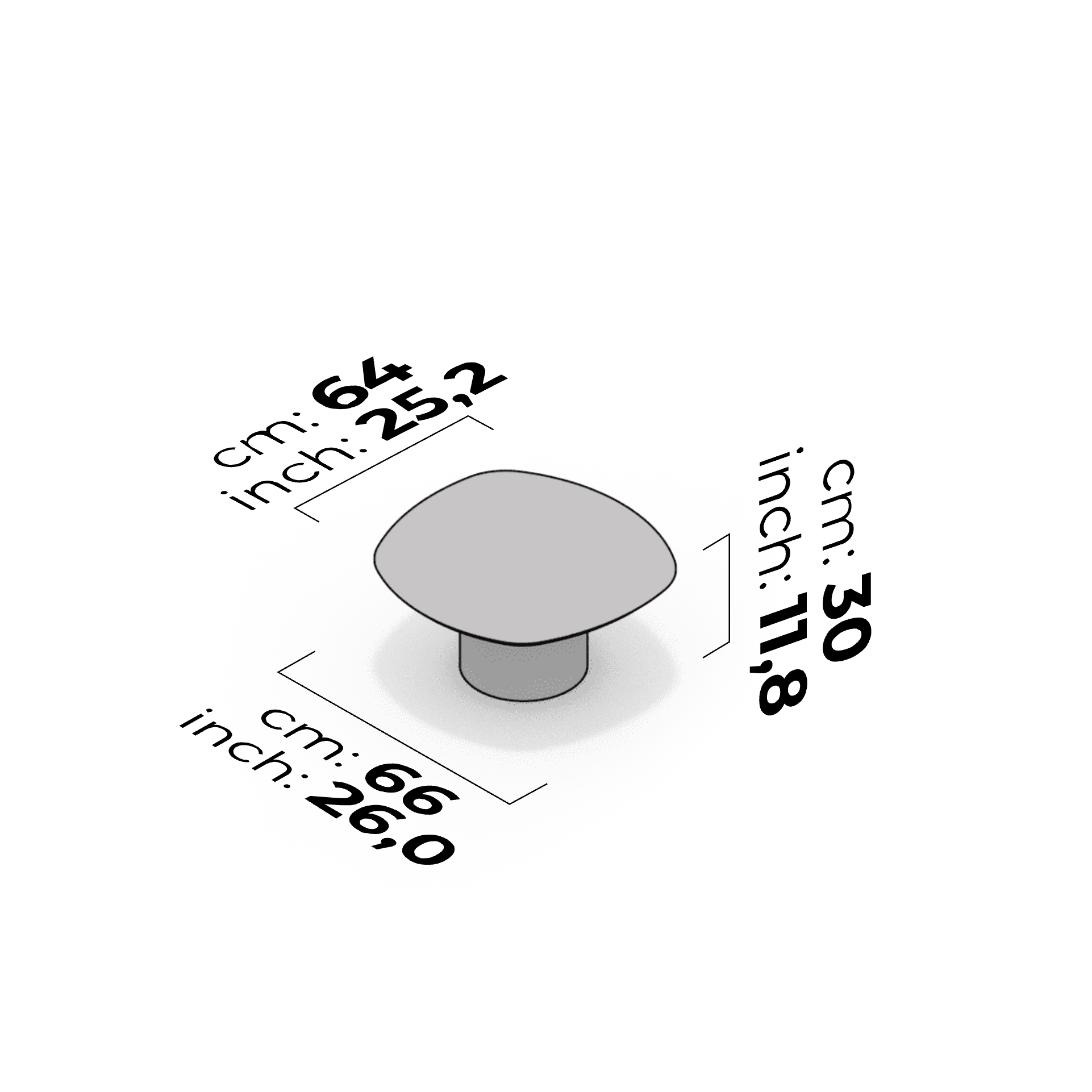 FLUX | סט שולחנות סלון יוקרה בעיצוב מודרני