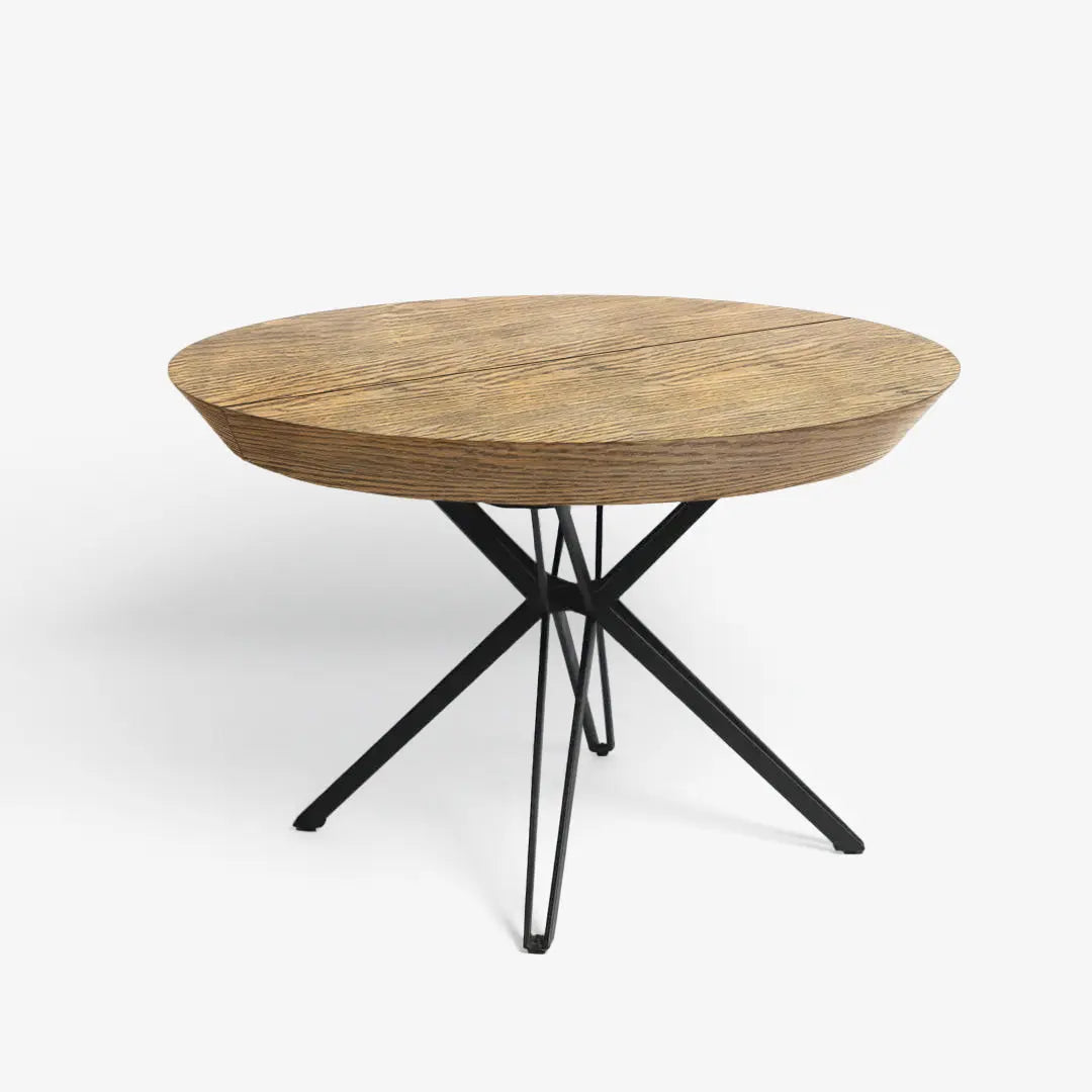 CORNE | שולחן אוכל עגול נפתח - ZVZstyle