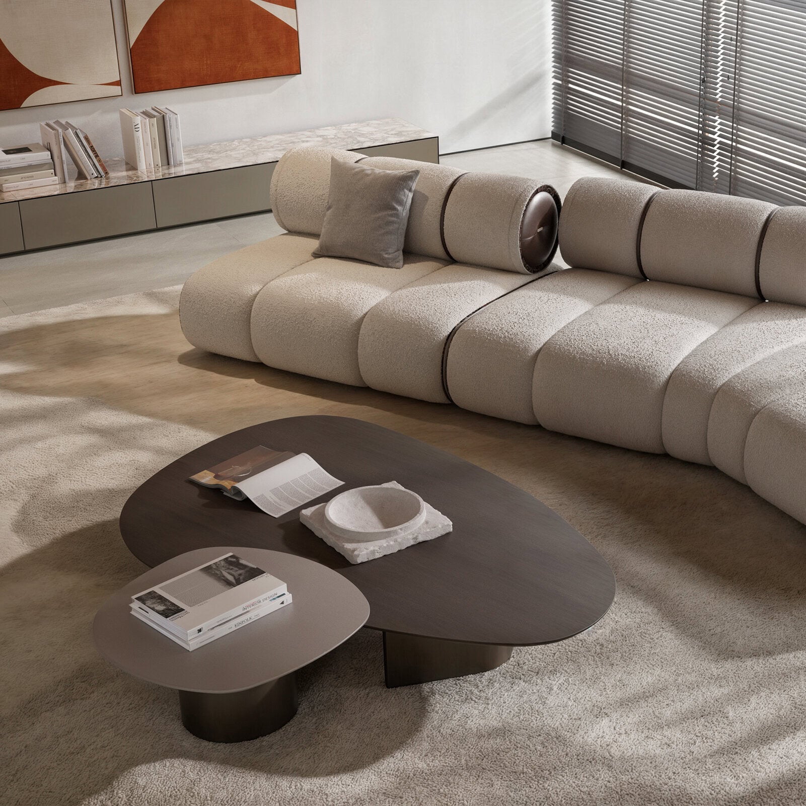 FLUX | סט שולחנות סלון יוקרה בעיצוב מודרני