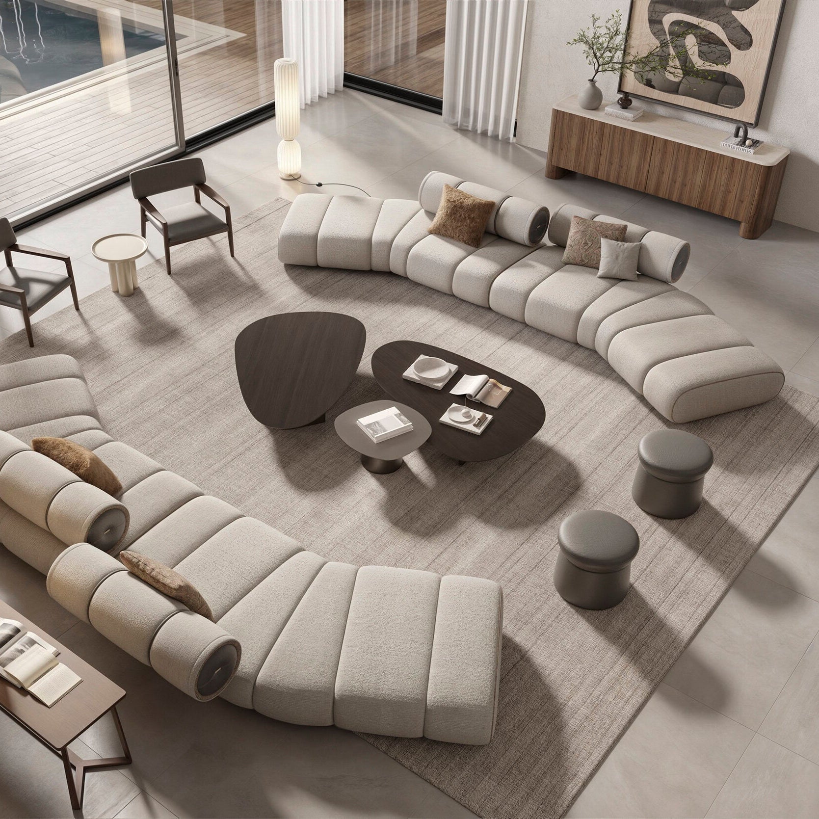 FLUX | סט שולחנות סלון יוקרה בעיצוב מודרני