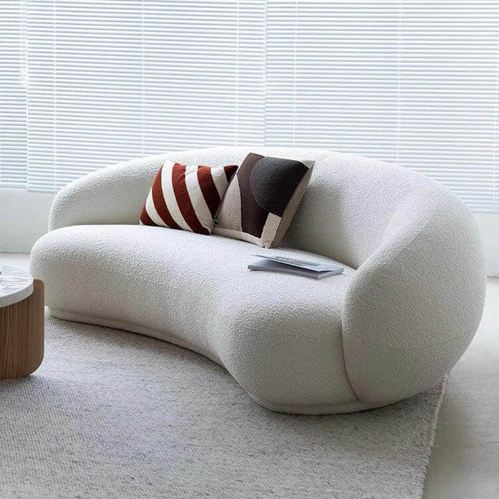 IVORY | ספה מעוצבת בקימור אלגנטי