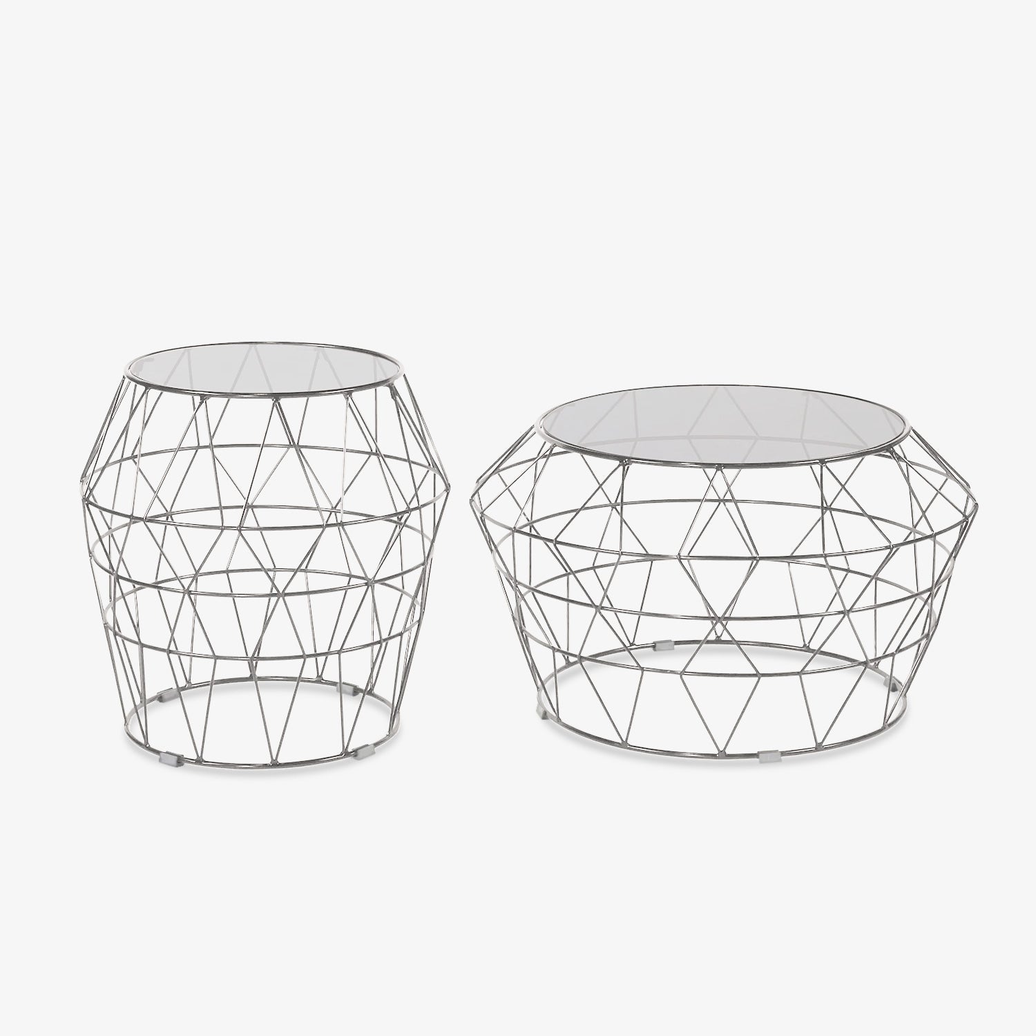 GLORY | סט של שני שולחנות קפה 80