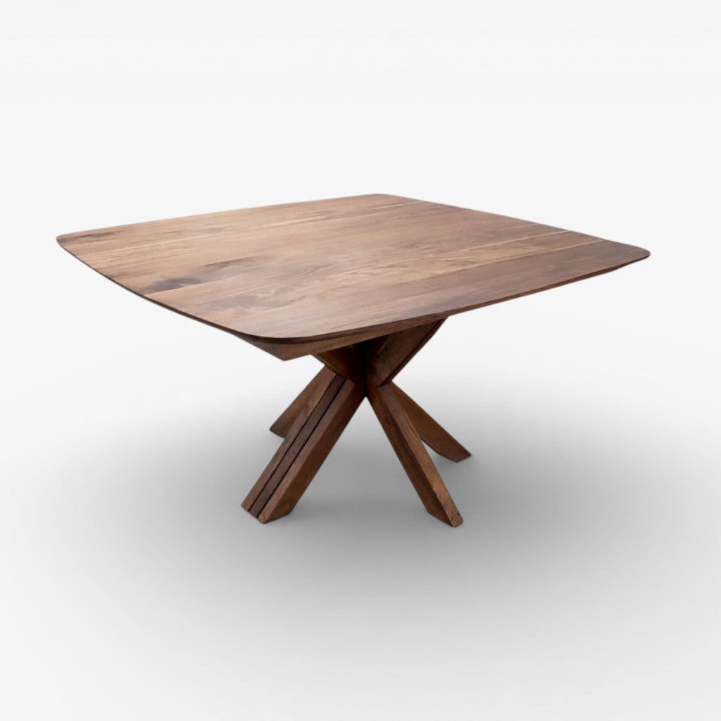 PIKADO | שולחן אוכל מעץ מלא נפתח