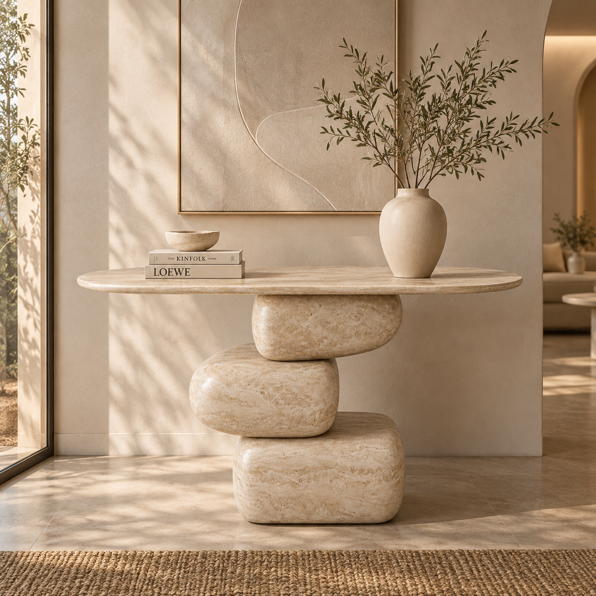 MOLDY | קונסולה מעוצבת מעץ פורניר MDF
