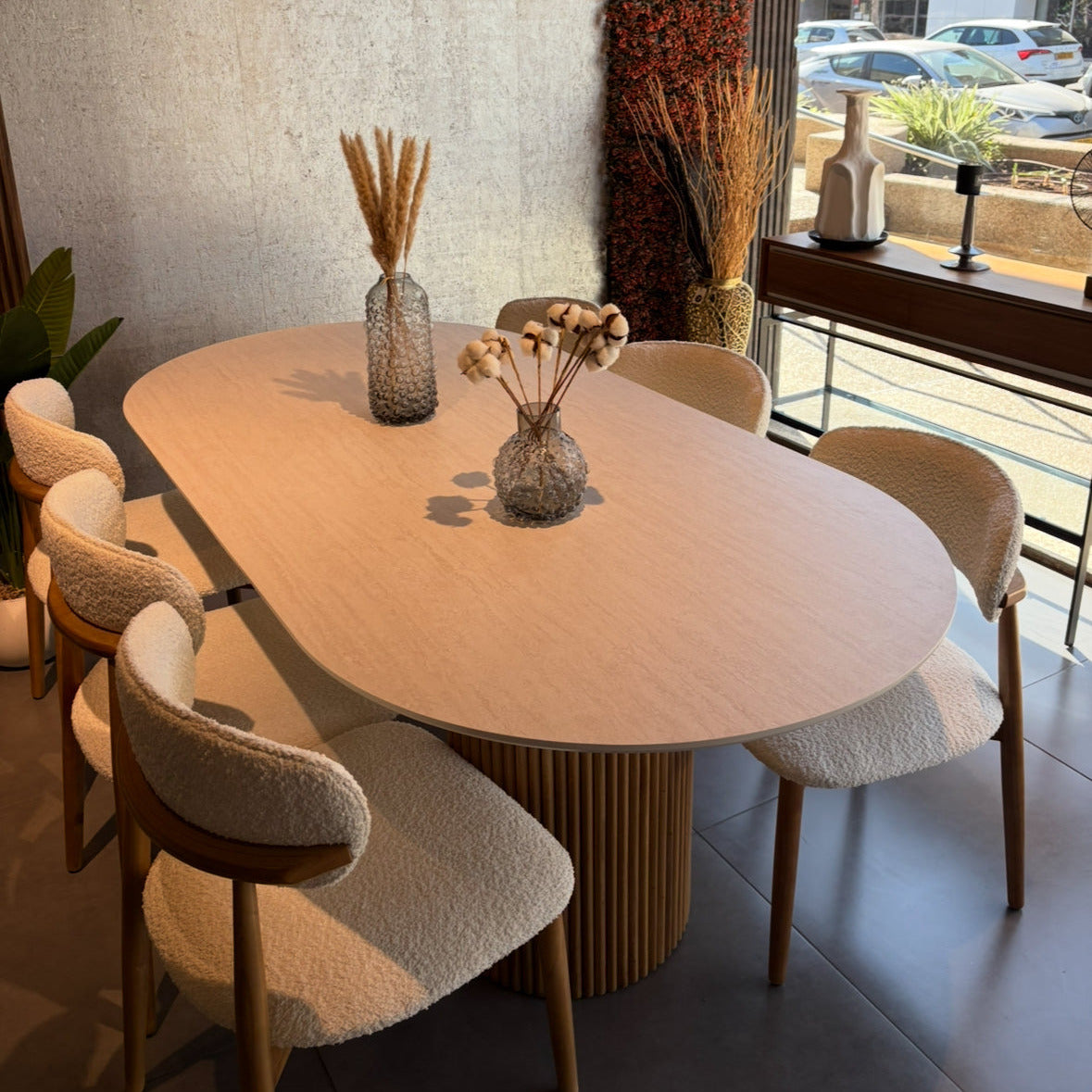 MILAN | שולחן אוכל מודרני עם טופ פורמייקה