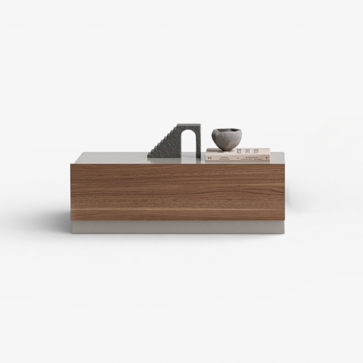 ALEXANDER | שידת לילה מעוצבת עם קווים מעוגלים