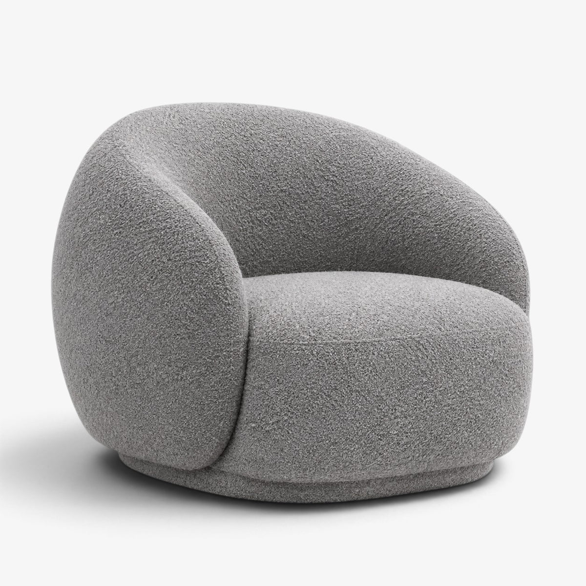 SOFT | כורסה מעוצבת מבד בוקלה